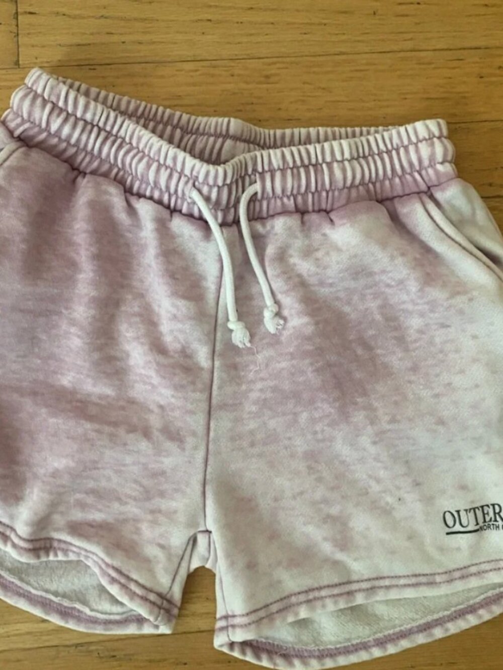 Outer Banks Women's Pink Tie-Dye Athletic Shorts